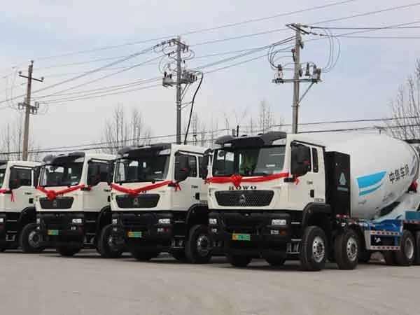 中国重汽新能源搅拌车