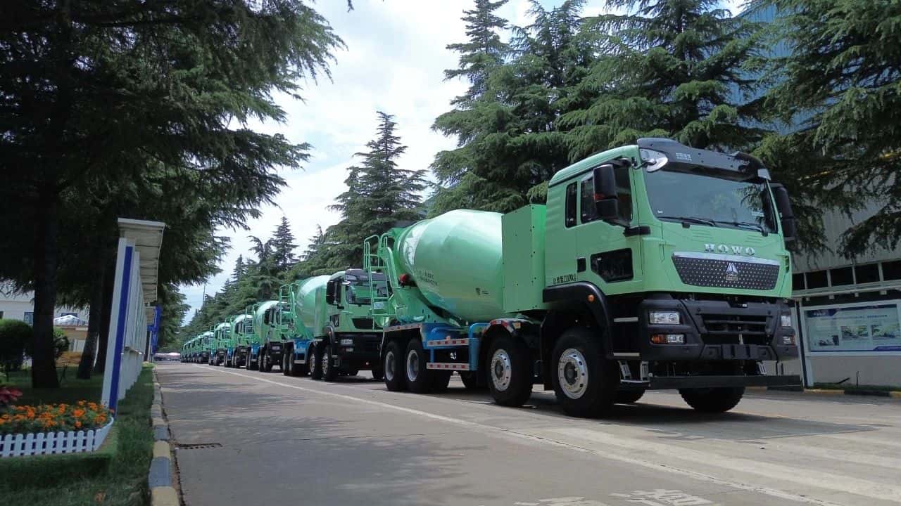 绿色动能再突破！中集车辆新能源搅拌车护航华东客户产能持续升级